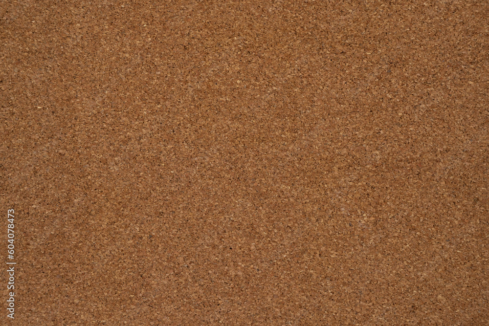 Fototapeta premium Brown cork board surface for background.