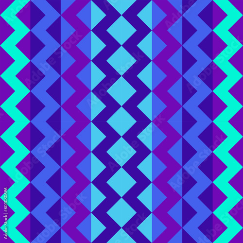 Abstract colors geometric seamless pattern. Textile stripes pattern.