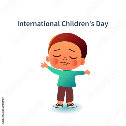 International Children's Day,children and parents, family 
