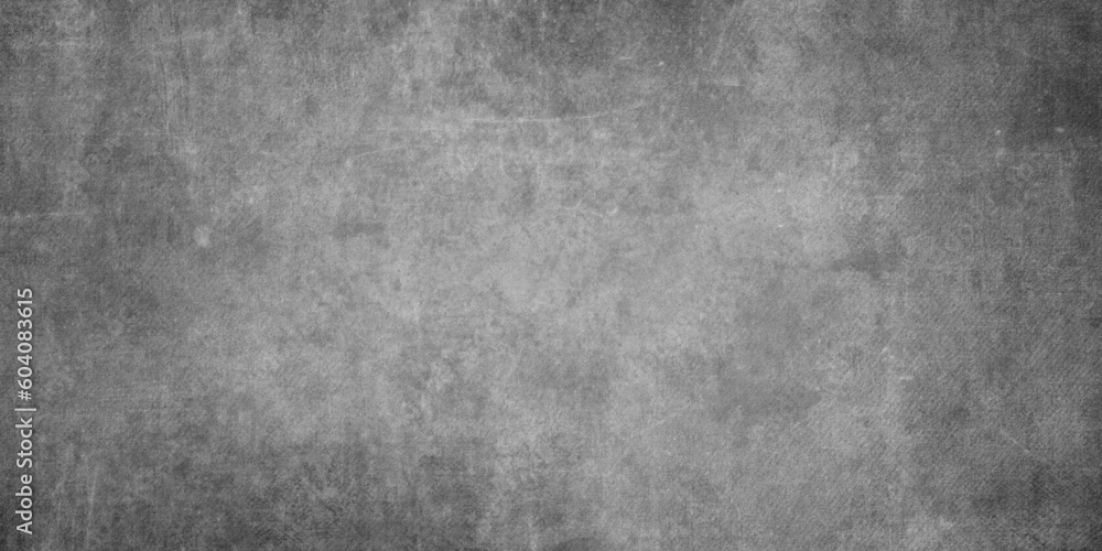 Obraz premium Abstract monochrome old and distressed grainy and spotted grunge texture with scratches, white and grey vintage seamless old concrete floor grunge background used as wallpaper and construction.