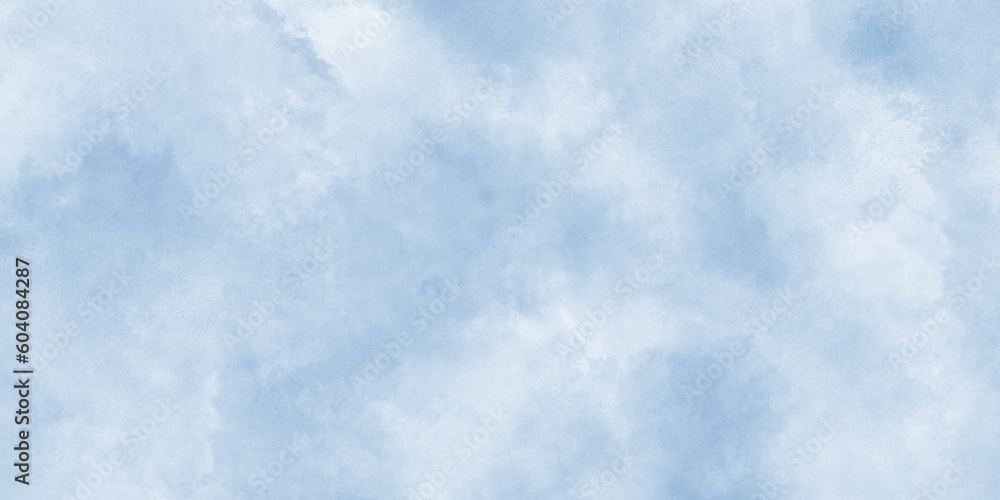 Abstract Watercolor shades blurry and defocused Cloudy Blue Sky Background, blurred and grainy Blue powder explosion on white background, Classic hand painted Blue watercolor background for design. Abstract Watercolor shades blurry and defocused Cloudy Blue Sky Background, blurred and grainy Blue powder explosion on white background, Classic hand painted Blue watercolor background for design.