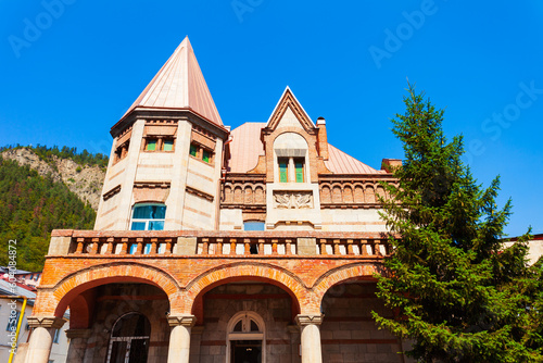 Borjomi resort town in south central Georgia