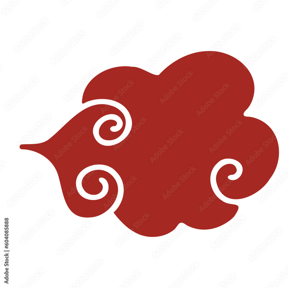 Japanese Cloud Shape Japanese Cloud Shape