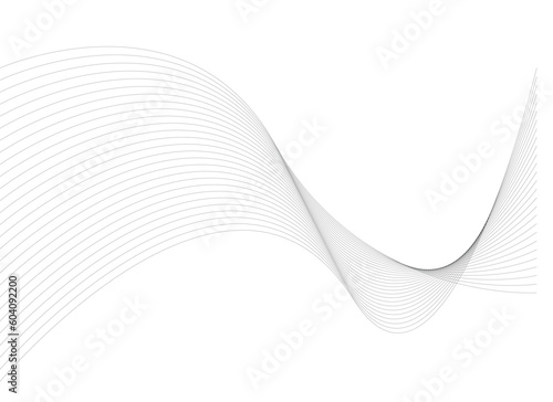 abstract wave stripe lines texture background. Wave line Abstract white and light gray. © Background