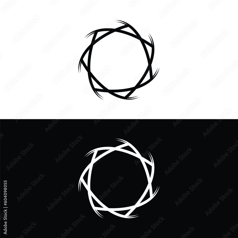 Obraz premium Circle vector logo template design
