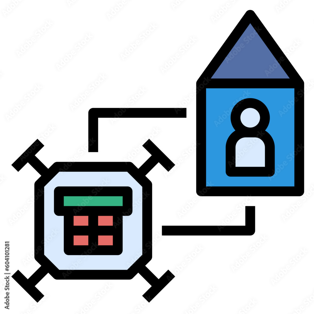 drone filled outline style icon drone filled outline style icon