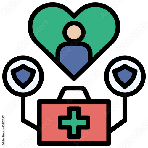 doctor filled outline style icon