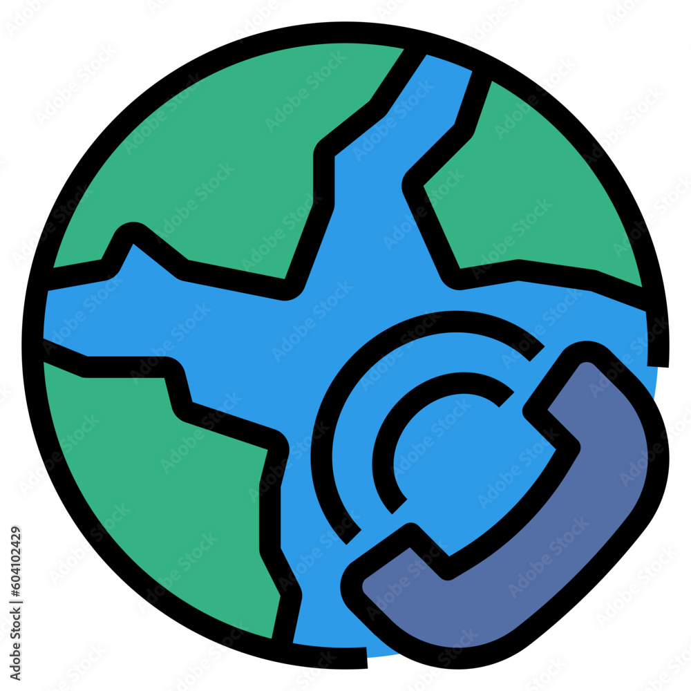 online filled outline style icon online filled outline style icon