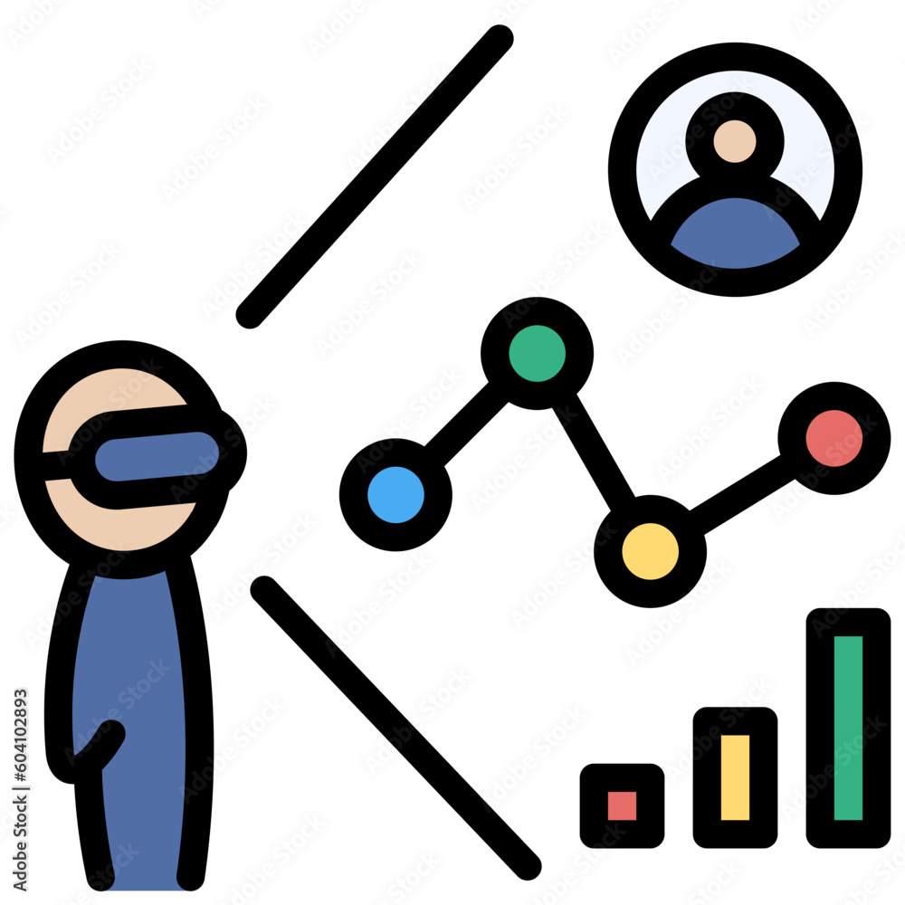 simulation filled outline style icon simulation filled outline style icon