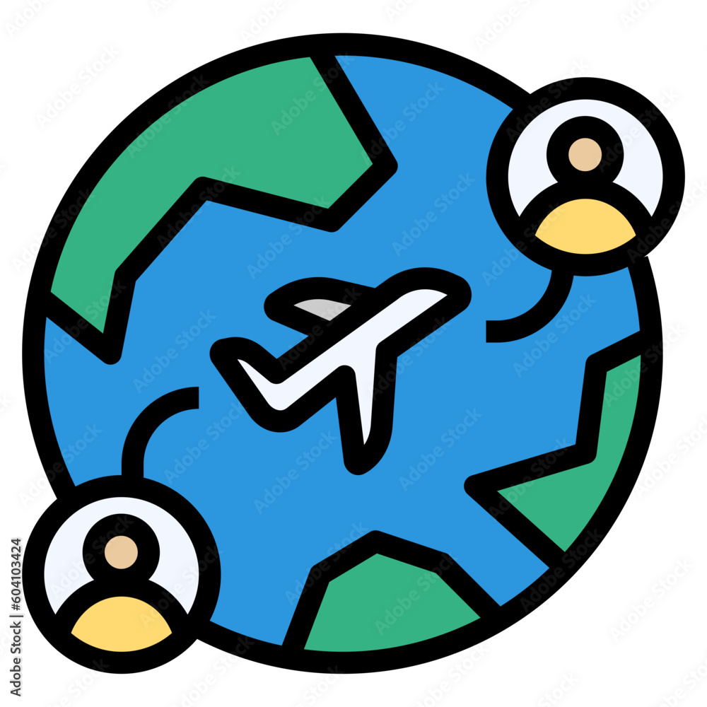 worldwide filled outline style icon worldwide filled outline style icon