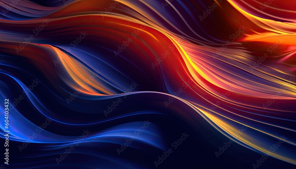 An abstract wallpaper with abstract shapes. Generative AI An abstract wallpaper with abstract shapes. Generative AI