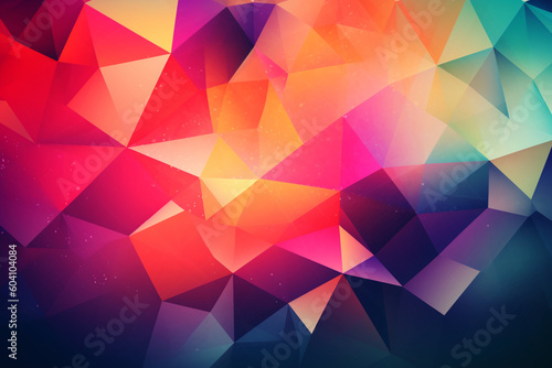 abstract triangle background