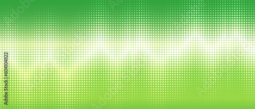 The abstract halftone background consists of different dots