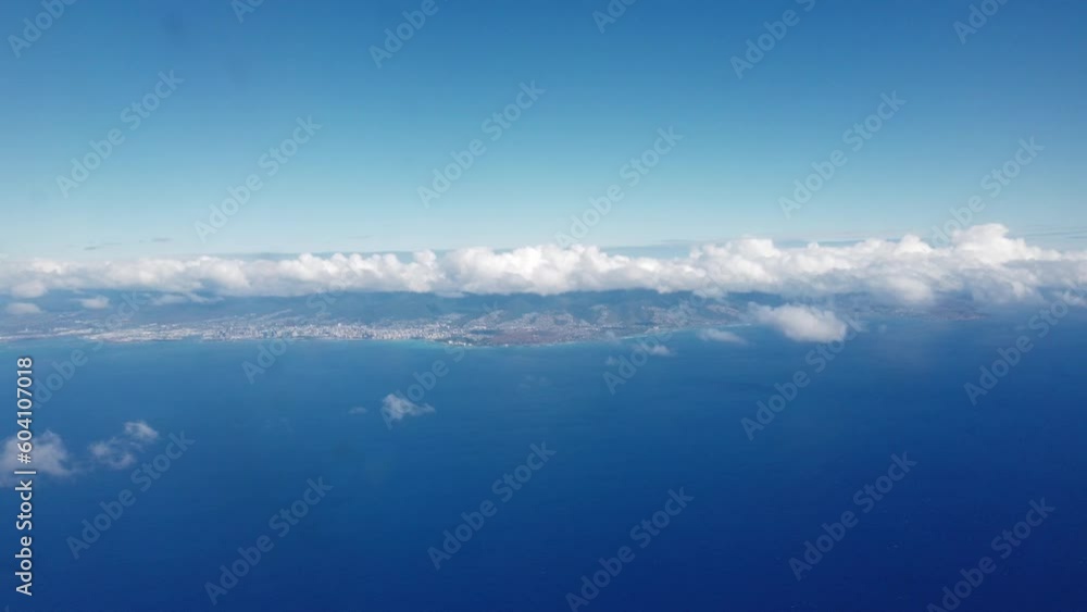 clouds over the islands Molokai of hawaii clouds over the islands Molokai of hawaii