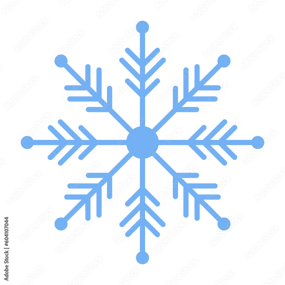 Snowflake Flat Icon Snowflake Flat Icon