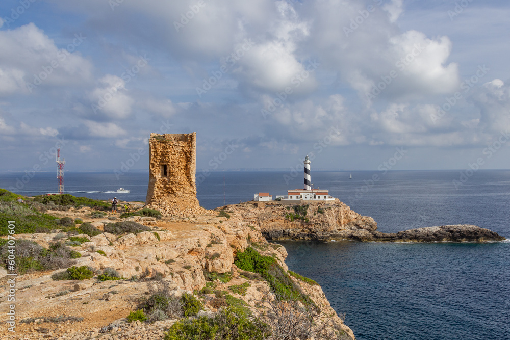 Torre de Cala Figuera auf Mallorca, Spanien
