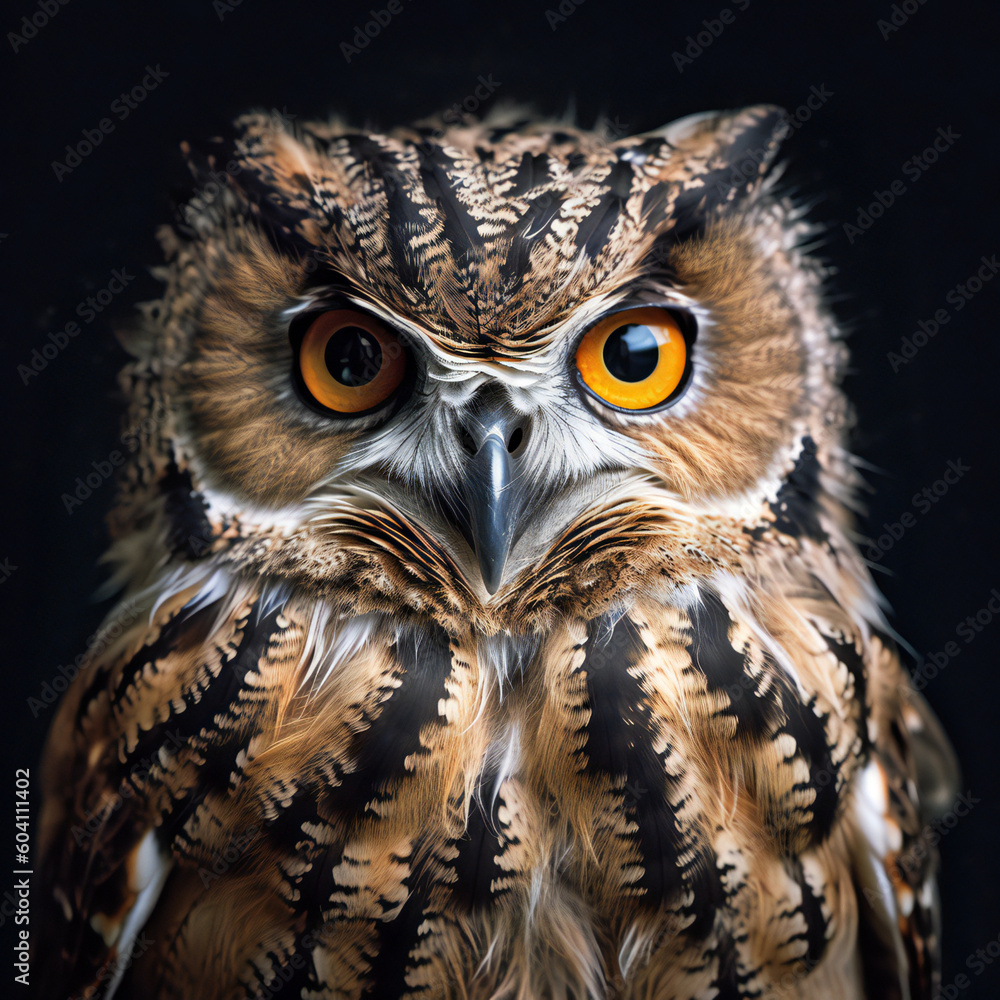 Fototapeta premium great horned owl