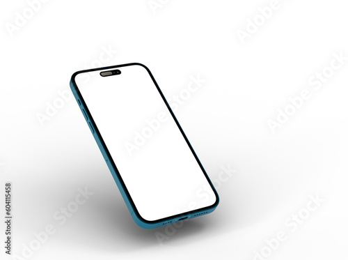 Modern glass smartphone han...