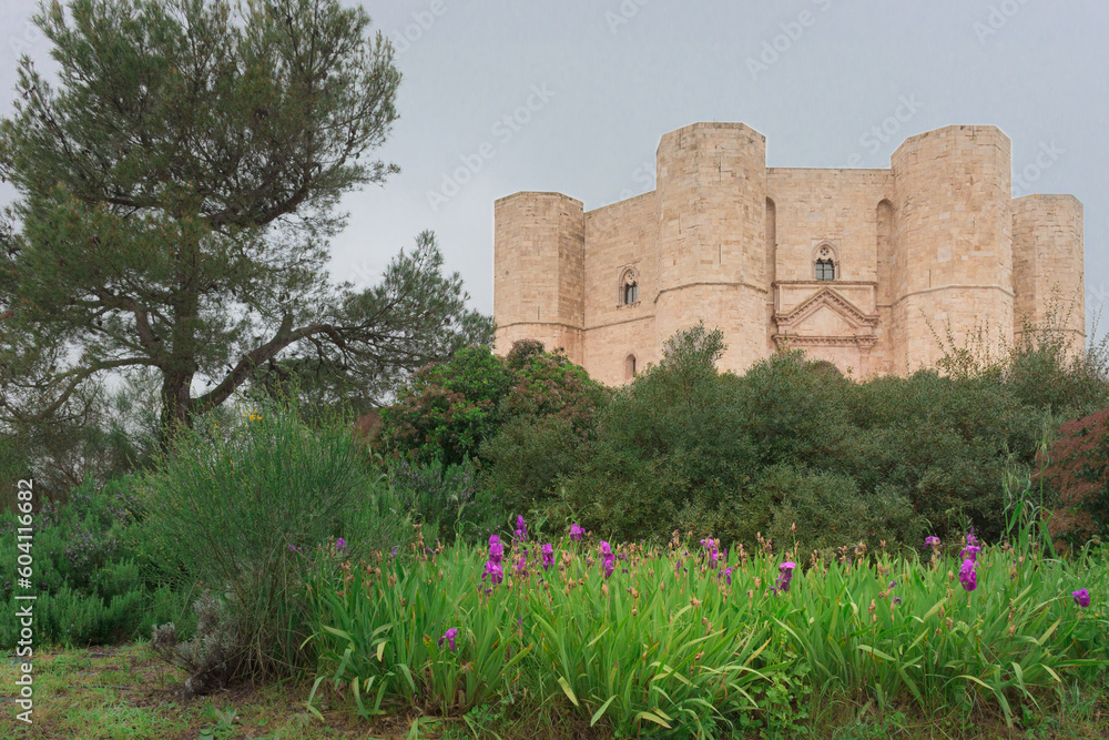Castel del Monte, Hill's Medieval Castle at Puglia Italh
