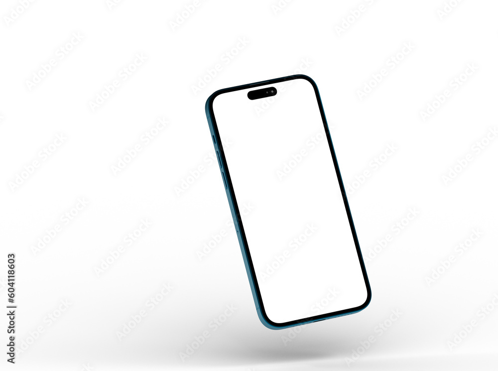 Mock up of smartphone - 3d rendering Mock up of smartphone - 3d rendering