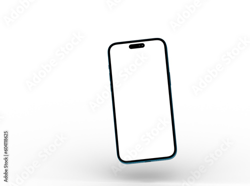 "Mockup - phone 3d illustration mockup smartphone isolated."