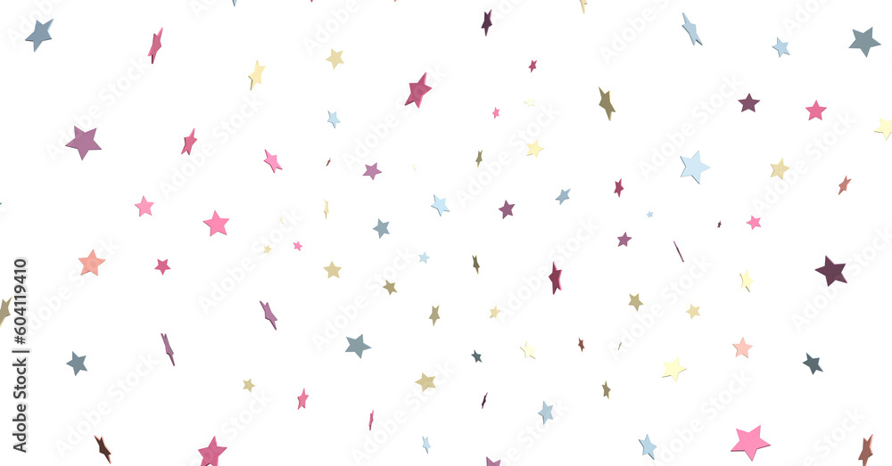 The stars background with sparkle lights confetti falling is a magical sight, The stars background with sparkle lights confetti falling is a magical sight,