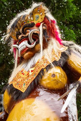 Ogoh statues Ngrupuk parade, Bali photo