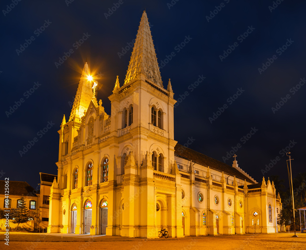 Santa Cruz Basilica in Cochin