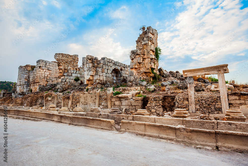 Fototapeta premium Perge ancient anatolian city, Antalya
