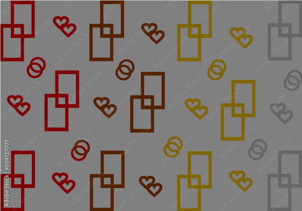pattern with squares, love, and circle. simple design wallpaper. kids wallpaper, simple wallpaper. pattern with squares, love, and circle. simple design wallpaper. kids wallpaper, simple wallpaper.