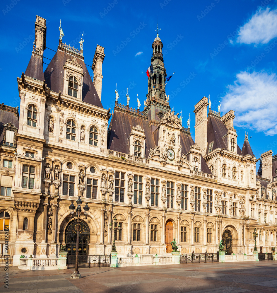 City Hall Hotel de Ville, Paris