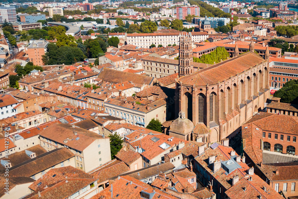 Jacobins Church in Toulouse, France