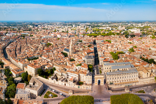 Montpellier aerial panoramic view, France © saiko3p