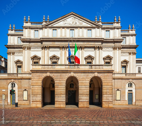 La Scala opera house, Milan photo