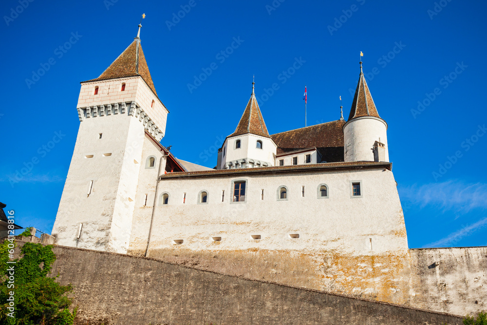 Medieval castle in Nyon, Switzerland