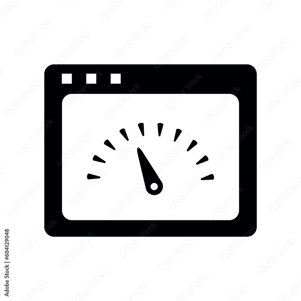 Page Speed Flat Black Icon Isolate On White Background Vector Illustration | Seo Icons Page Speed Flat Black Icon Isolate On White Background Vector Illustration | Seo Icons