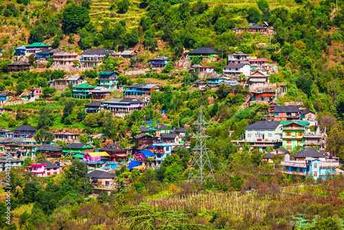 Himalaya mountains panoramic landscape, India © saiko3p