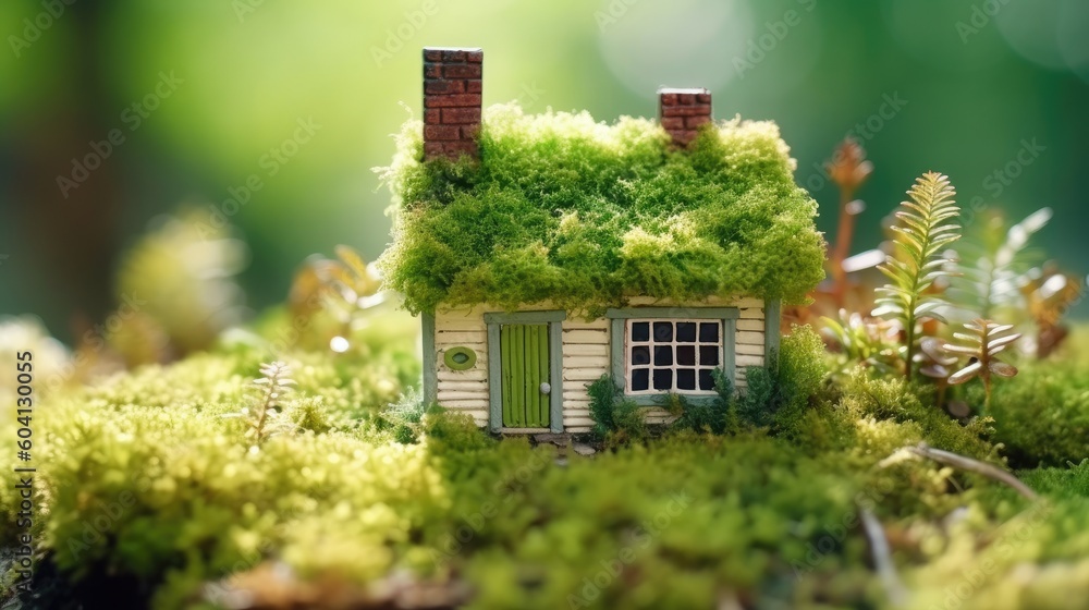Enchanting Eco-Friendly Wood and Moss Tiny Houses (Generative Ai) Enchanting Eco-Friendly Wood and Moss Tiny Houses (Generative Ai)