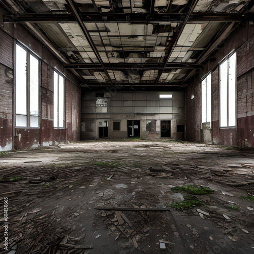 old abandoned factory