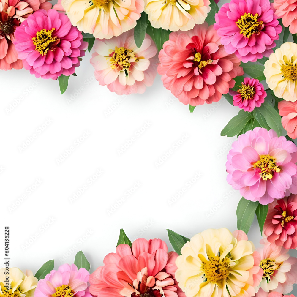 Floral Pattern with Open Center