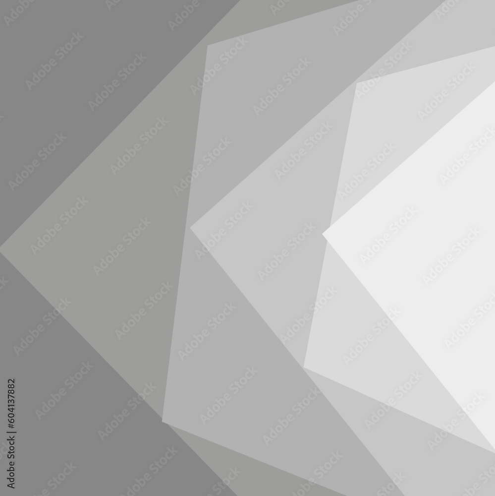 Modest discreet vector abstract background in the form of gray geometric shapes