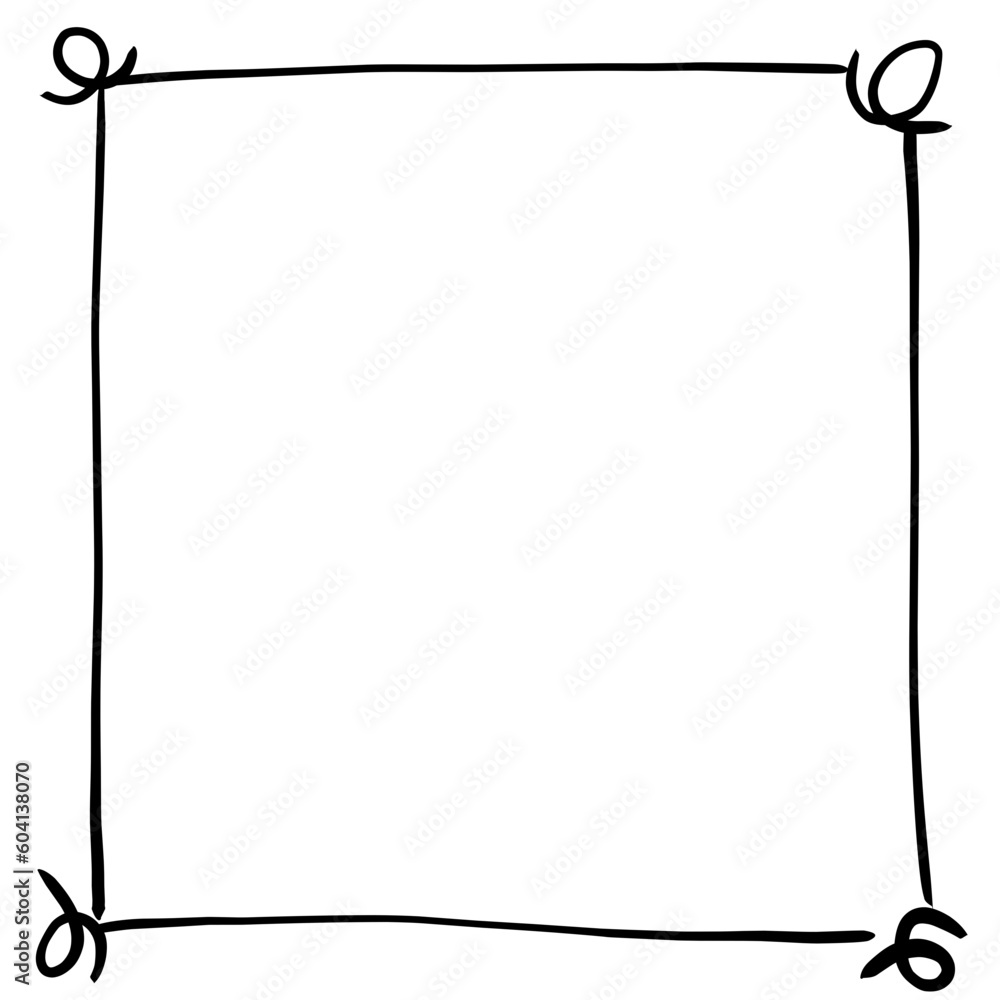 Hand Drawn Doodle Frame Hand Drawn Doodle Frame