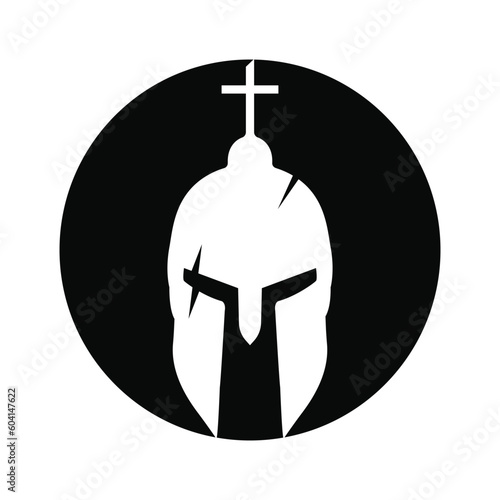 Greek warrior helmet, antiques roman helmet for head protection spartan helmet icon. India rupees sign descent shape and color flat design style. vector illustration