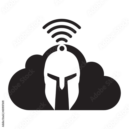 Greek warrior helmet, antiques roman helmet for head protection spartan helmet icon. India rupees sign descent shape and color flat design style. vector illustration