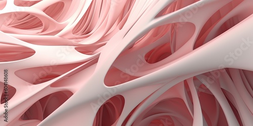 Abstract pink swirling back...