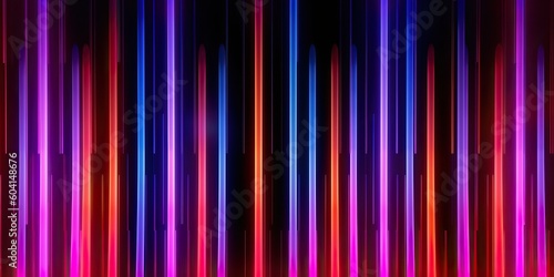 Vibrant technology neon col...