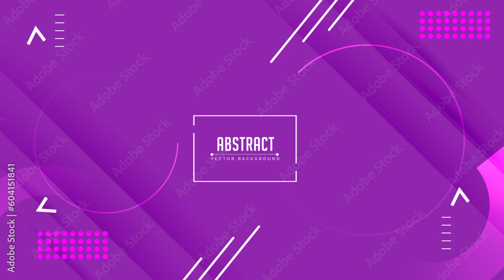 geometric abstract gradient Colorful background with different wavy shapes. abstract purple geometric background with fluid shapes banner design.
