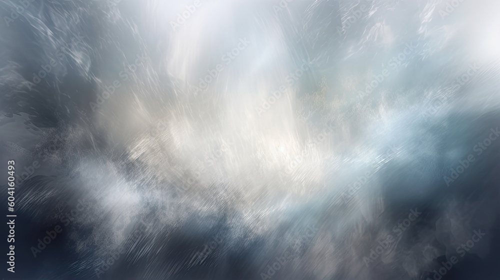Gray Fog Background. Generative  AI 