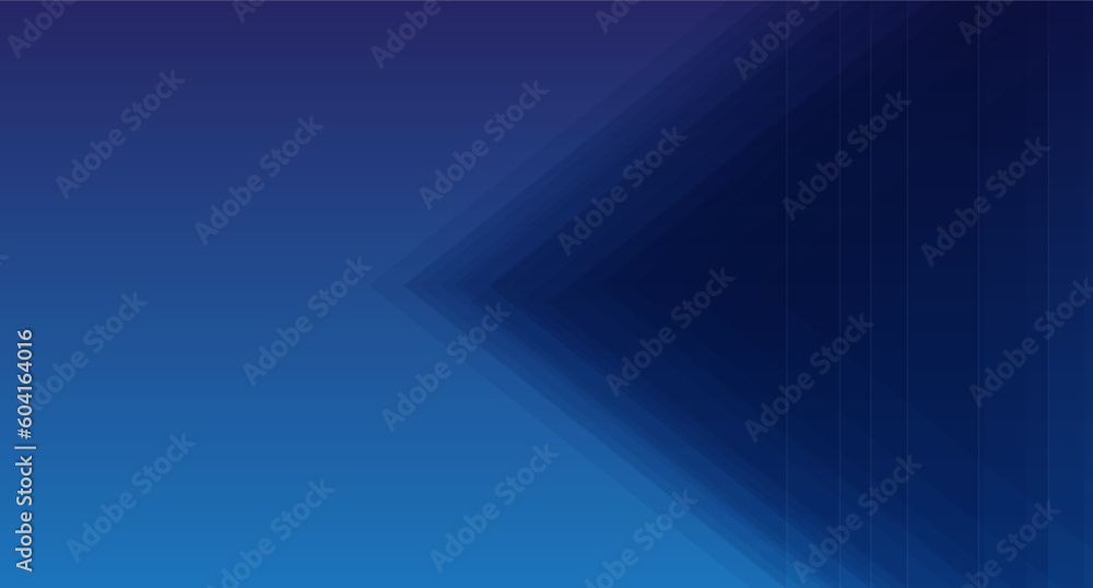 Obraz premium Abstract blue color background, low poly design. Trendy abstract blue background for wallpaper, banner and sports flyer. Modern backdrop for poster. Arrow and speed background. Abstract vector concept