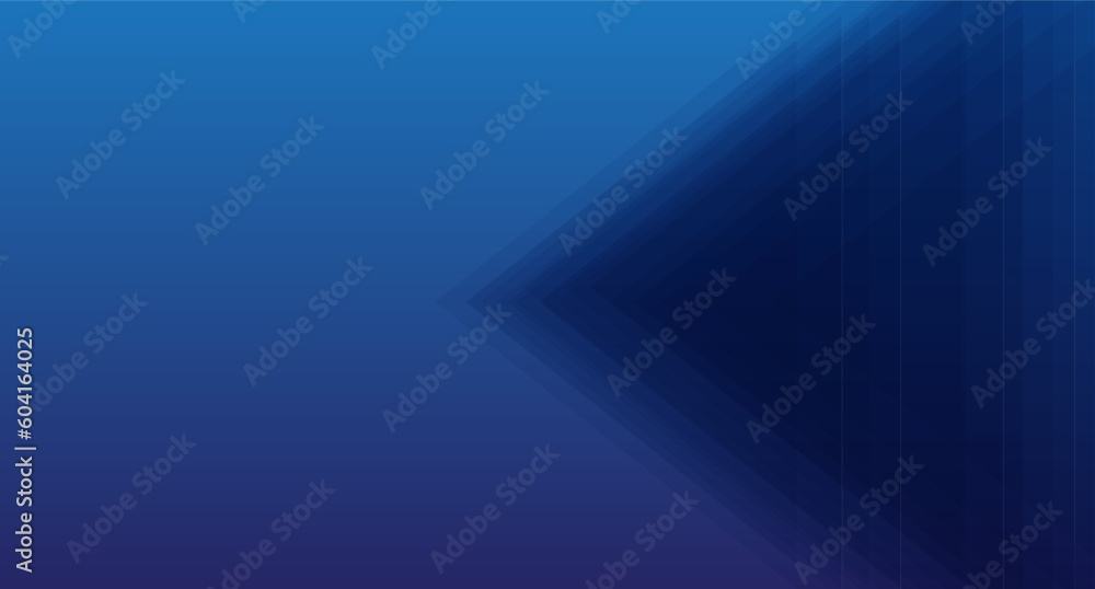 Abstract blue color background, low poly design. Trendy abstract blue background for wallpaper, banner and sports flyer. Modern backdrop for poster. Arrow and speed background. Abstract vector concept